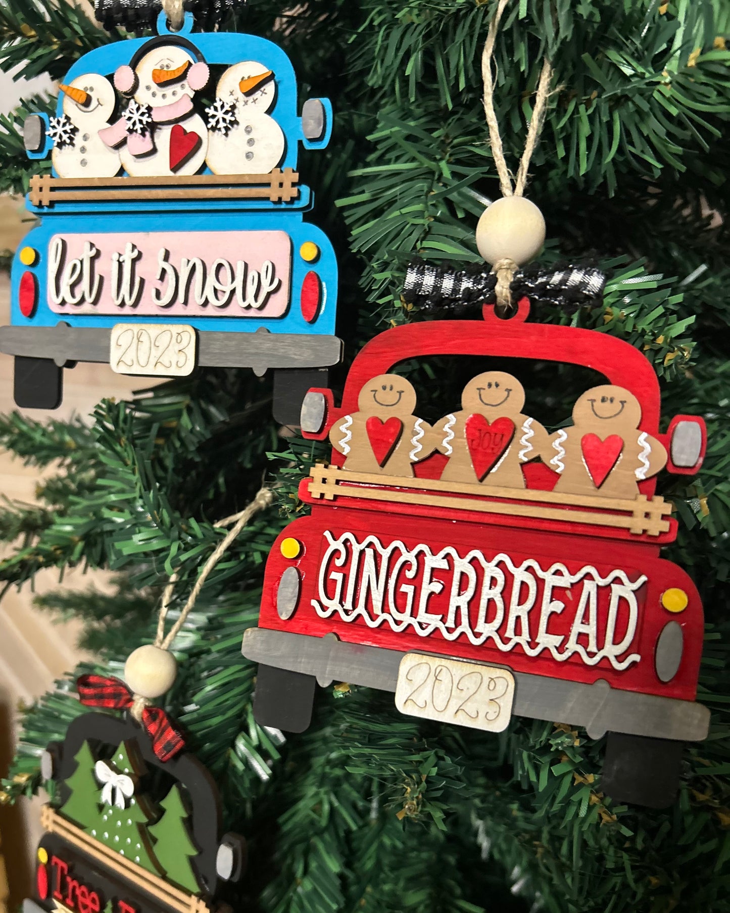 Christmas Truck Ornament