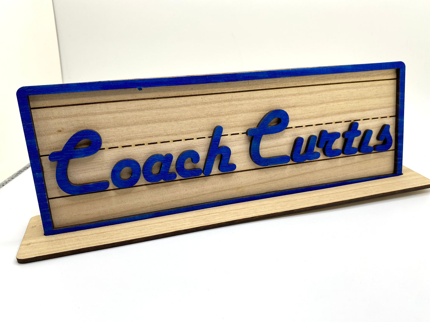 Teacher Handwriting Name Plate