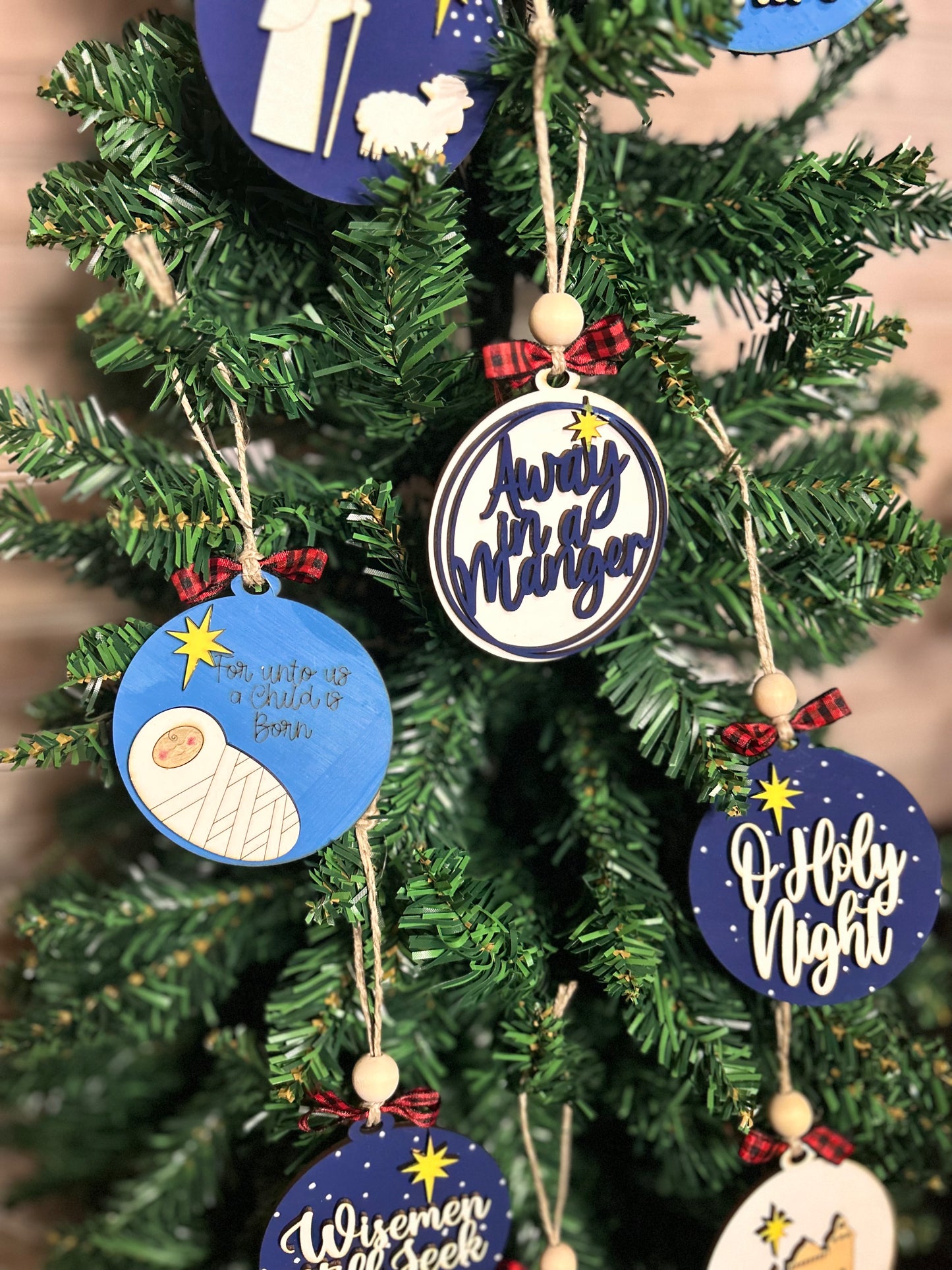 Nativity Ornament Set