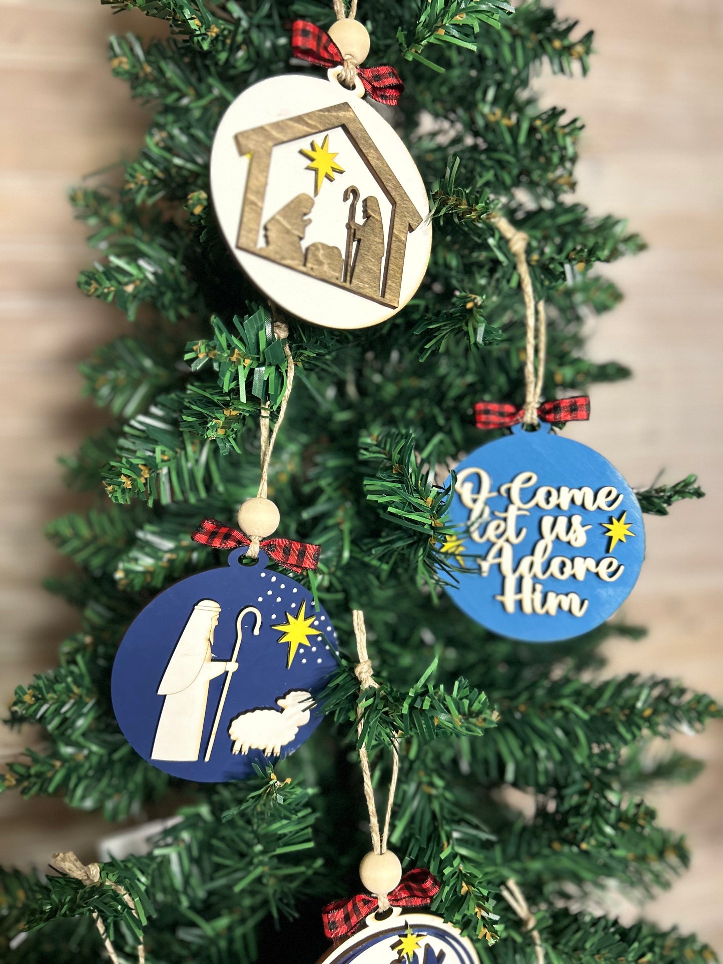 Nativity Ornament Set