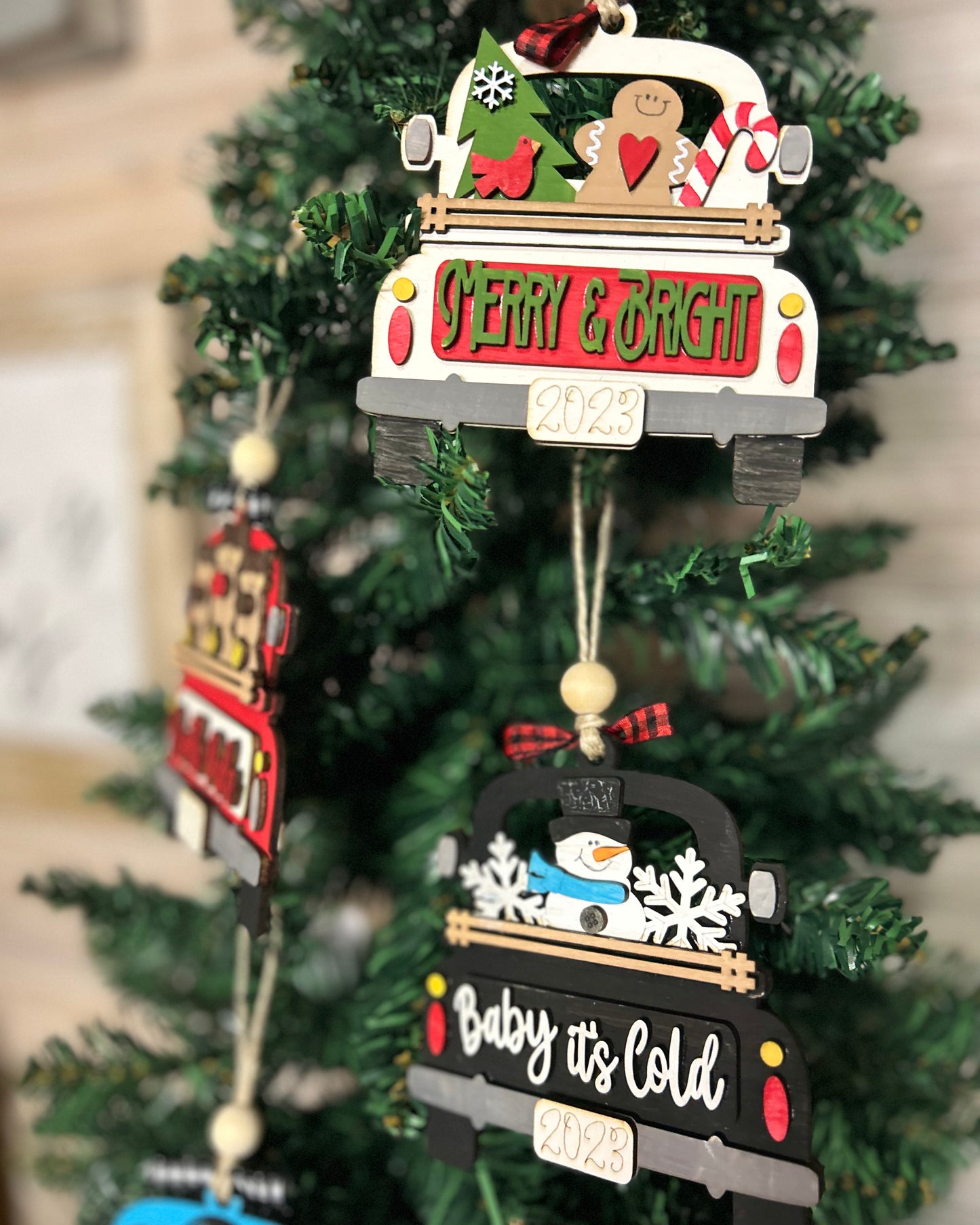 Christmas Truck Ornament