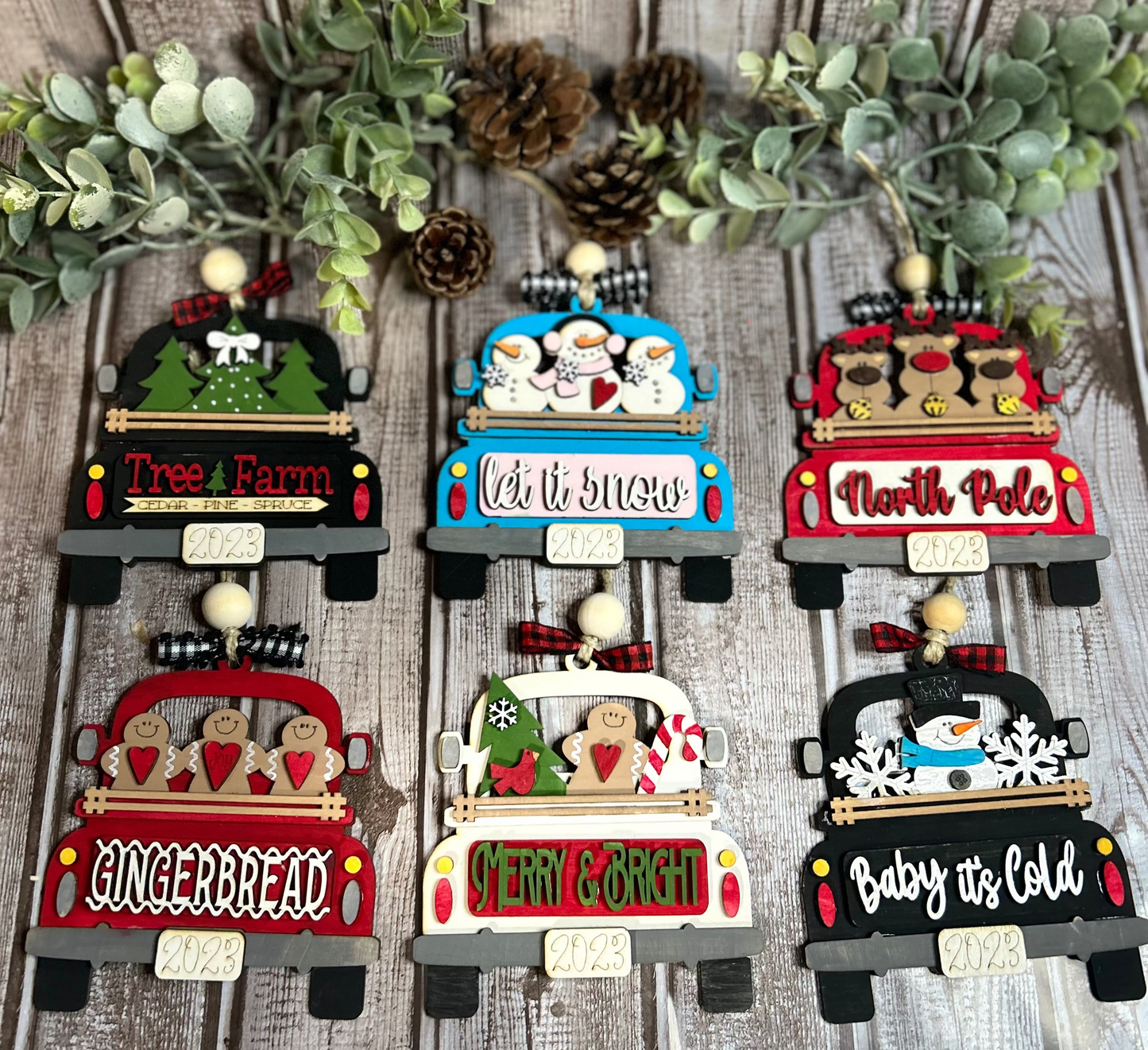 Christmas Truck Ornament