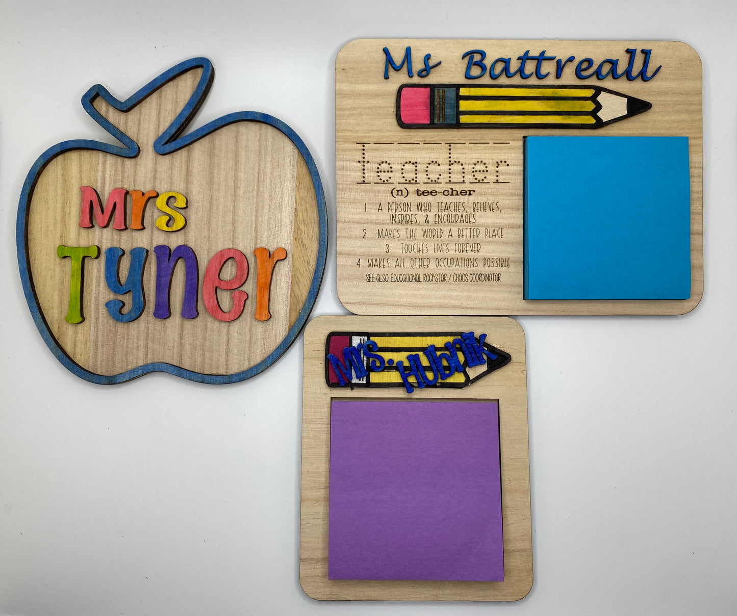 Teacher Small Sticky Note Pad