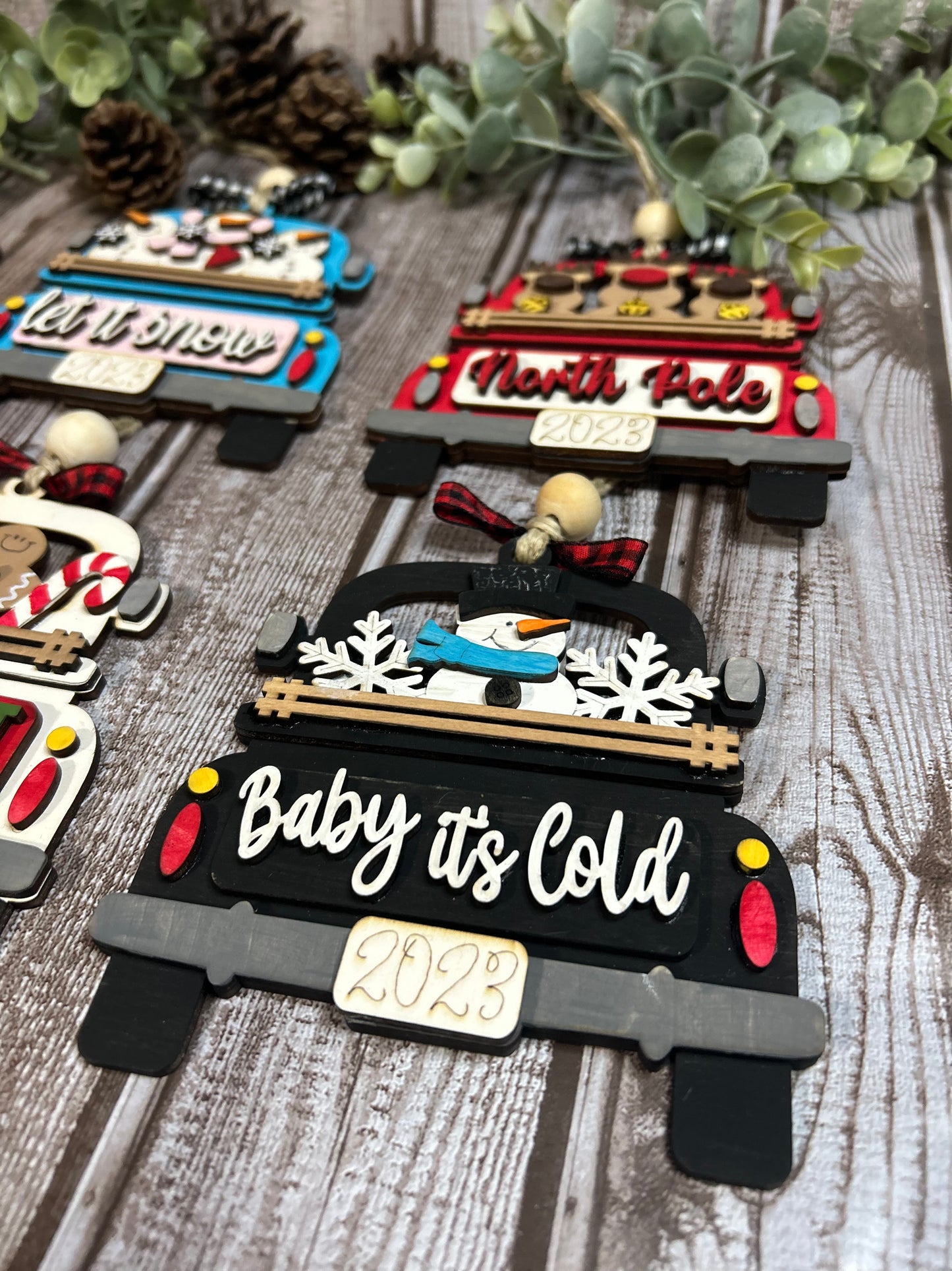 Christmas Truck Ornament
