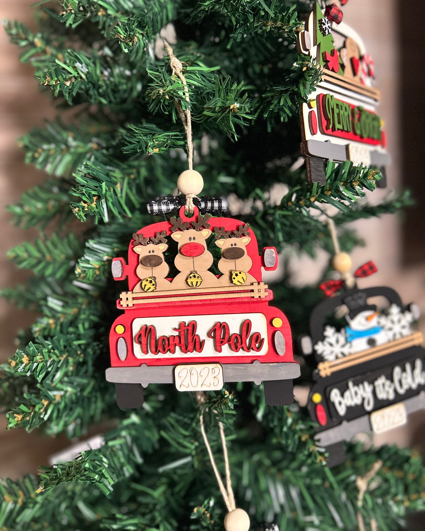 Christmas Truck Ornament